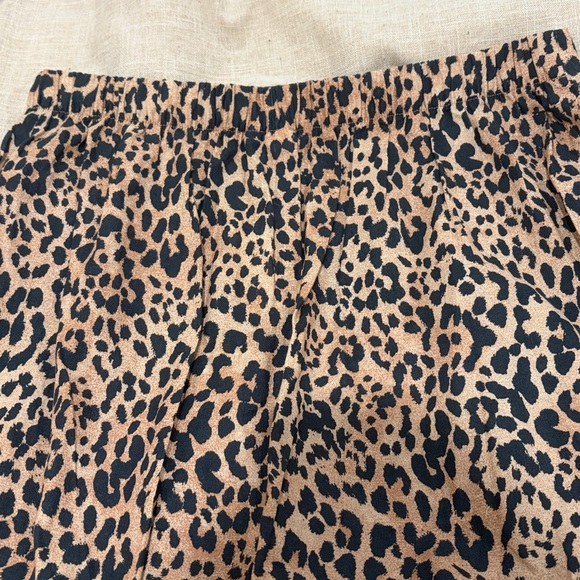 GAP Leopard Linen-Blend Maxi Slip Skirt/NWT/M - Picture 10 of 15